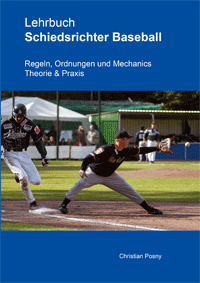 Lehrbuch Schiedsrichter Baseball - Cover